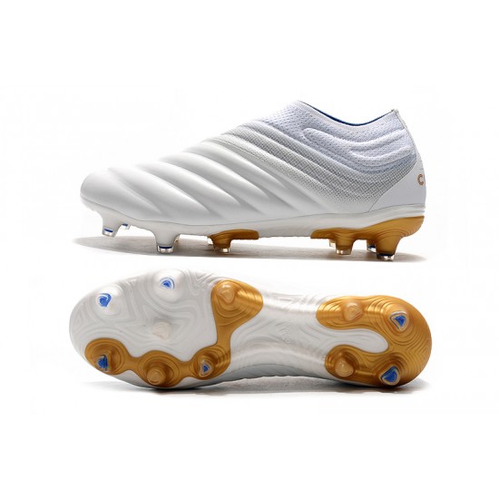 Adidas Copa 19 FG White Gold Soccer Cleats - Adidas Copa_05 For Sale